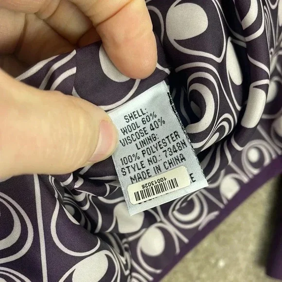 Purple‎ Peacoat S - Picture 3 of 4